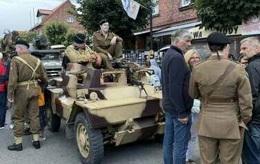 Pierwsza parada D-Day Hel 2025r. 3