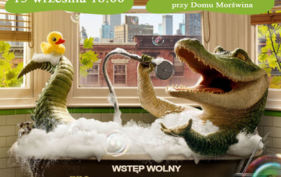 Zdjęcie do SięZerka - Wielki zielony krokodyl domowy