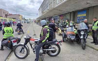 Zdjęcie do VIII Bałtycki Rajd Motocykli Zabytkowych w Helu