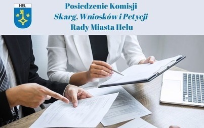 Zdjęcie do Posiedzenie Komisji Skarg, Wniosk&oacute;w i Petycji Rady Miasta Helu.