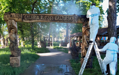 Zdjęcie do Konserwacja Galerii Rzeźby Kaszubskej