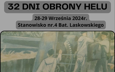 Zdjęcie do 32 Dni Obrony Helu stanowisko nr 4 bat. Laskowskiego