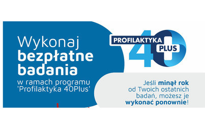 Zdjęcie do Badania Profilaktyka 40+