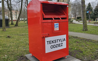 Zdjęcie do UWAGA! Pojemniki na tekstylia i odzież