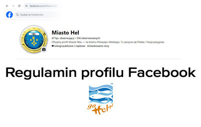Zdjęcie do Regulamin profilu Facebook Miasto Hel