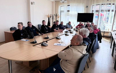 Zdjęcie do Spotkanie z osobami prowadzącymi dzialalność w zakresie przewozu os&oacute;b meleksami