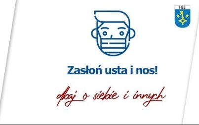 Zdjęcie do Dystrybucja ochronnych maseczek medycznych dla mieszkańc&oacute;w Helu