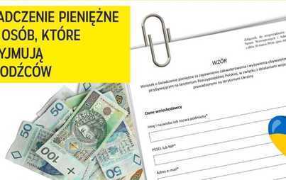 Zdjęcie do Świadczenie pieniężne za zapewnienie zakwaterowania obywatelom Ukrainy