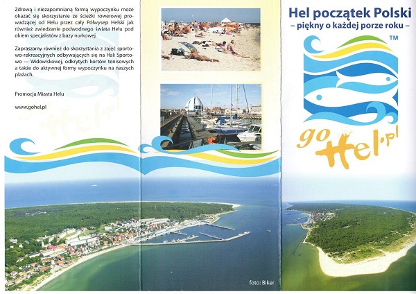 Obraz przedstawia Hel początek Polski - piękny o każdej porze roku 2008 - 2009