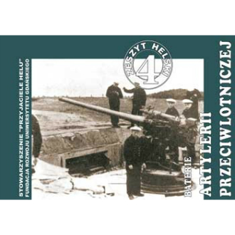 Obraz przedstawia okładkę zeszytu nr 4 - Baterie Artylerii Przeciwlotniczej