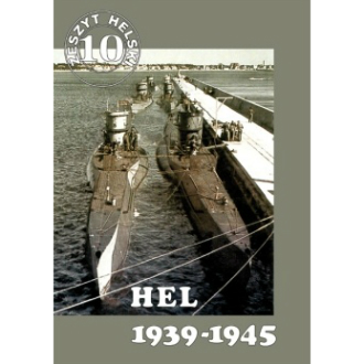 Obraz przedstawia okładkę zeszytu nr 10 - Hel 1939 - 1945