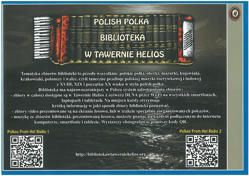 Polish Polska Biblioteka w Tawernie Helios